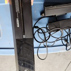 X Box 360 With Kinect And Controller