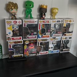 Funko Pops,all Good Condition