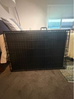 Large dog crate