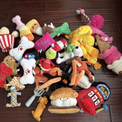 Lots Of Dog Toys