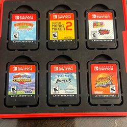 Nintendo Switch Games. Donkey Kong, Super Mario Bros, Pokémon. $35 Each Or 3 For $100