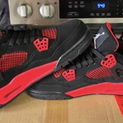 Jordan 4 Red Thunders