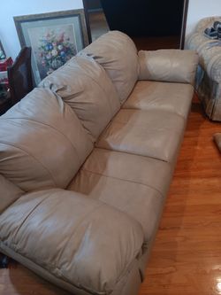 Leather Couch 