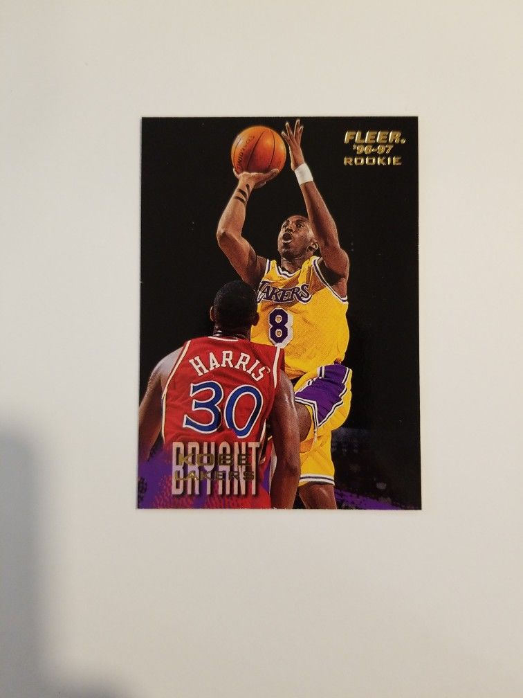 1996-97 Fleer Kobe Bryant ROOKIE CARD