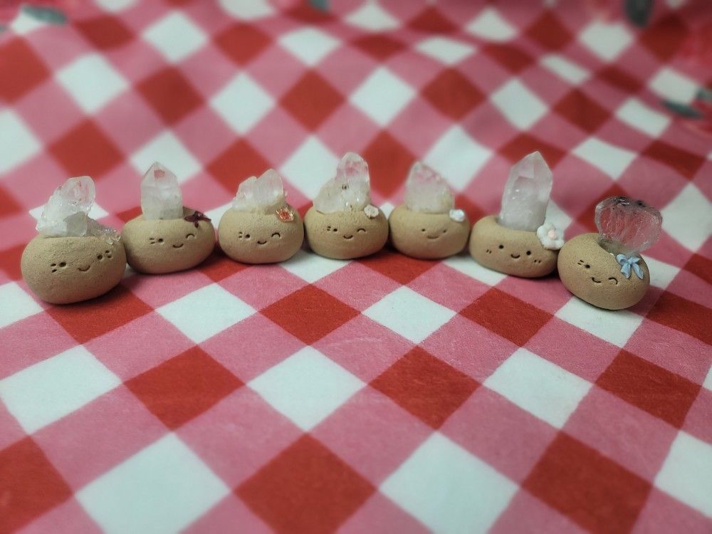 Clear Quartz Crystal Cuties(real)