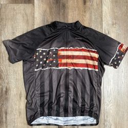 Primal American Flag Cycling Jersey Mens XL