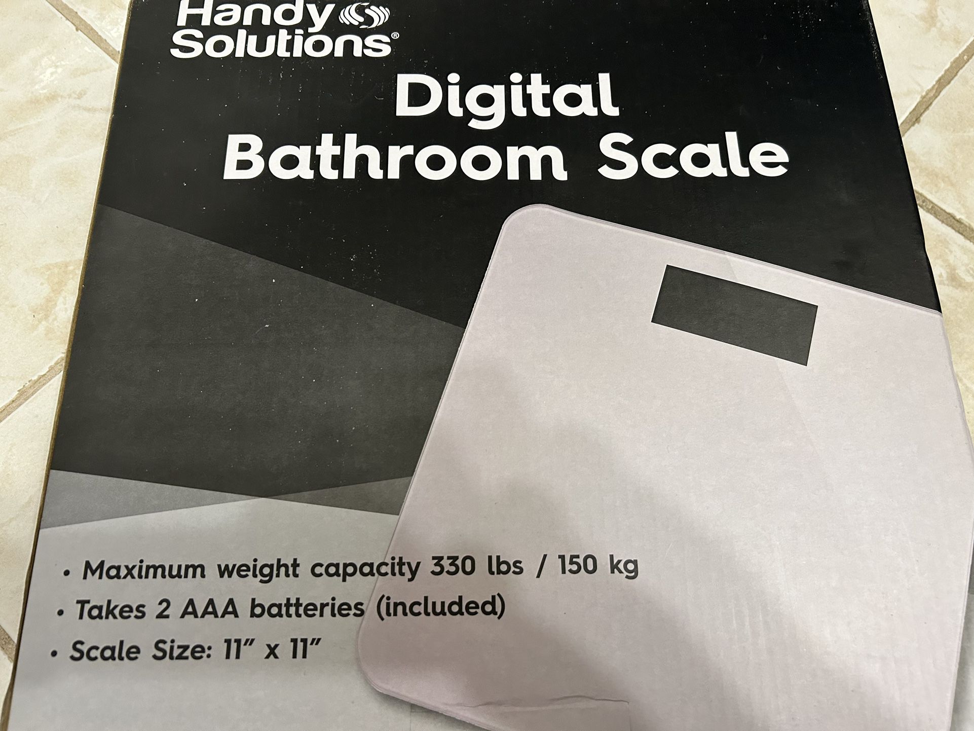 New In Box Digital Bathroom Scale
