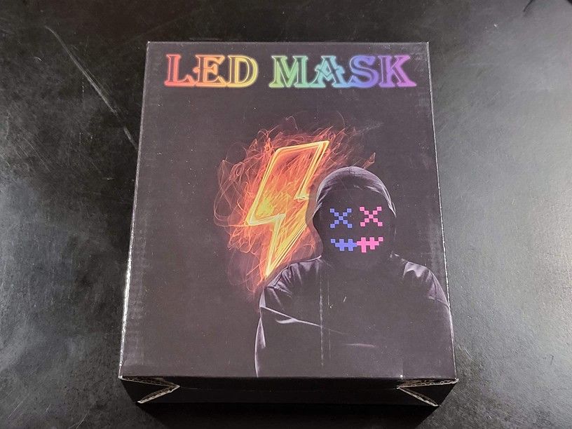 App Controlled,Programmable LED Halloween Mask