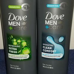 Dove Men Care Body Wash 18oz Each 