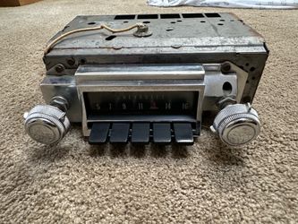 1966 to 1967 chevelle factory radio