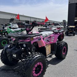 Pink Fourwheeler 125cc 