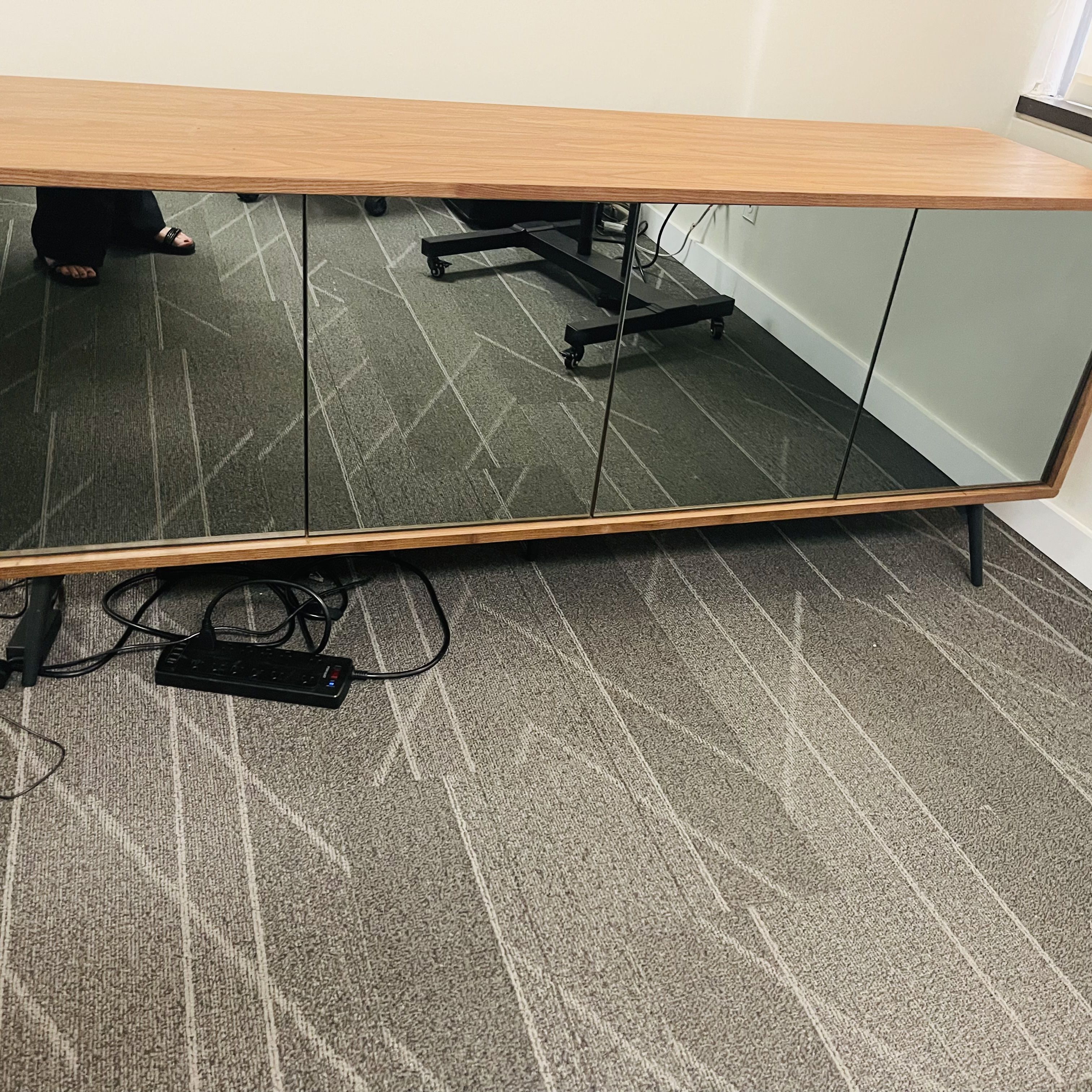 Modani Eden Buffet Walnut & Mirrored