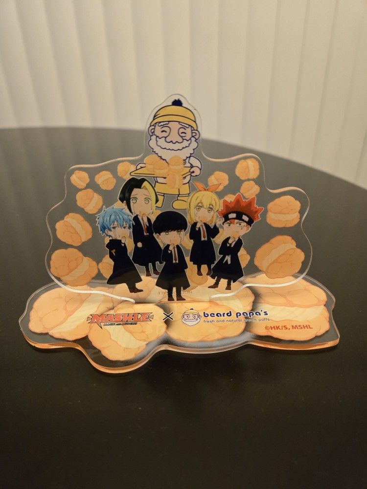 Bearded Papa x Mashle lemon collaboration Finn lance dot anime manga gintama frieren one piece jujutsu kaisen figure figma figuarts nendoroid