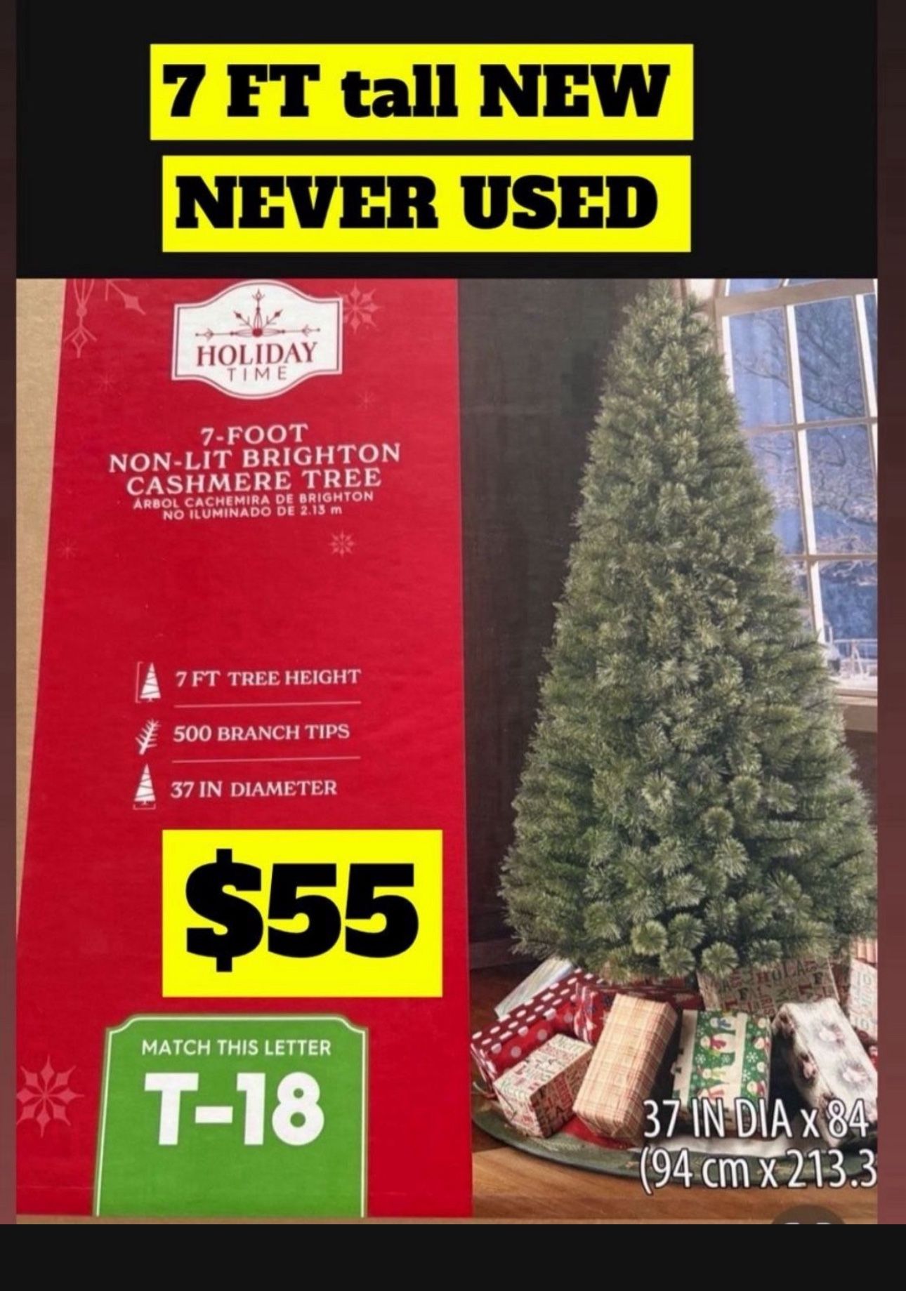 Christmas tree 🌲 7 Ft   NEW 