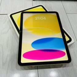 NEW APPLE IPAD 10 10TH GEN 64GB CELLULAR + WiFi + CASE + WARRANTY