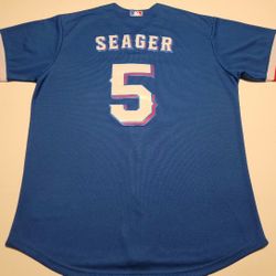 Texas Rangers Corey Seager Jersey Size Mens Large