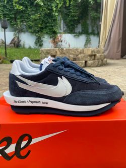 Nike LD Waffle SF sacai Fragment Blue Void
