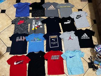 Boys size 5 and 6 brand name shirts $5-$7 each