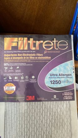 New 3M air filter