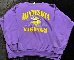 Men 2XL Vintage 1994 Minnesota Vikings Crewneck Sweater