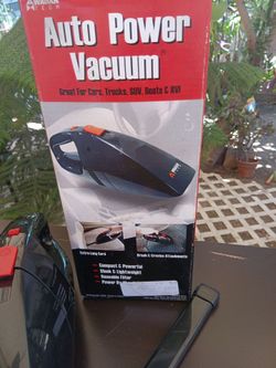 Wagan Tech Auto Portable Handheld Vacuum Cleaner