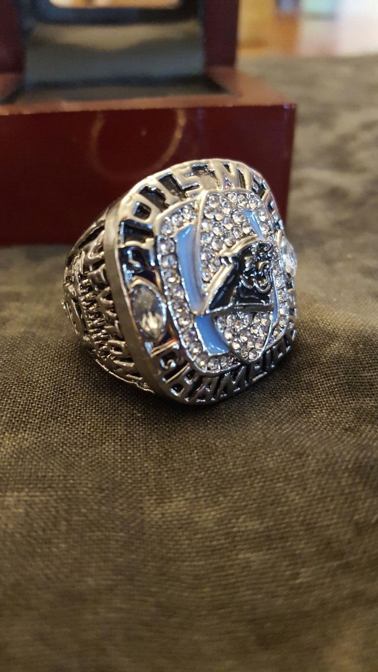 Carolina Panthers 2015 NFC Championship Ring Sz 11 Cam Newton Other Sports Outdoors