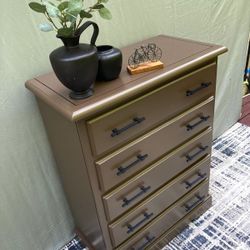 Wood dresser 