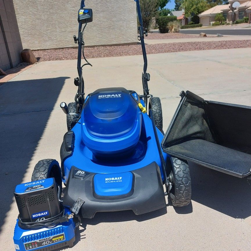 Kobalt Model KM 2041B-06)- 20 Inch 40 Volt Battery Mower