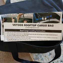 Rooftop cargo bag