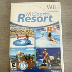 Wii Sports Resort (Nintendo Wii, 2009) Complete Working Perfectly 