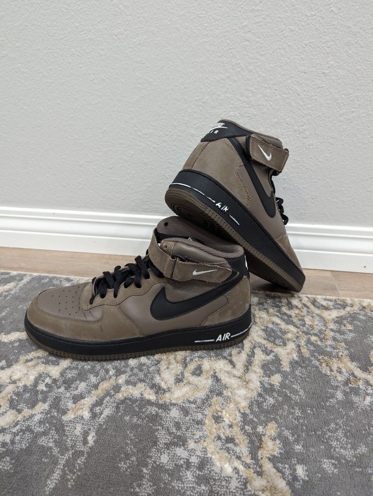 Nike Mens Air Force AF 315123 211 Sneakers Shoes Olive