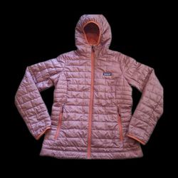 Patagonia Womens Nano Puffer Jacket with Hoody - Women's Medium - Evening Muave