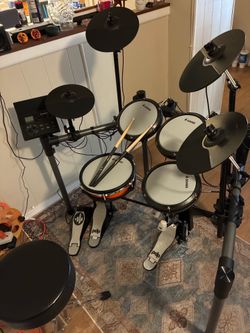 Donner 5 Piece Electric Drum Set