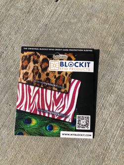 Credit card protection sleeves