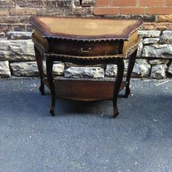 Hall Table Stand Shelf With Drawer