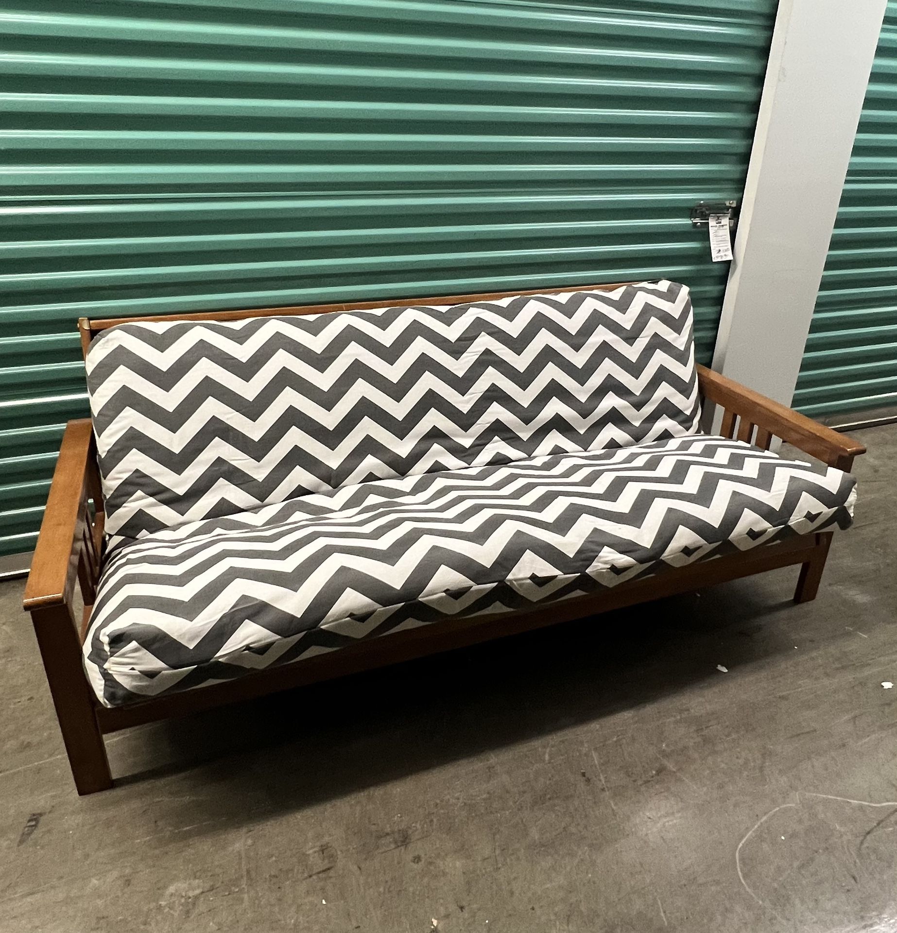 Wooden Futon, Furniture, Couch, Bed, Home Decor