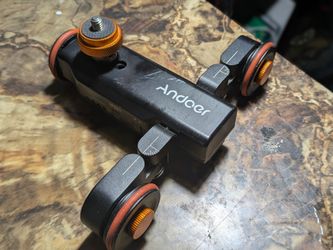 Andoer L4 Pro Motorized Camera Video Dolly with scale indication & Bluetooth remote