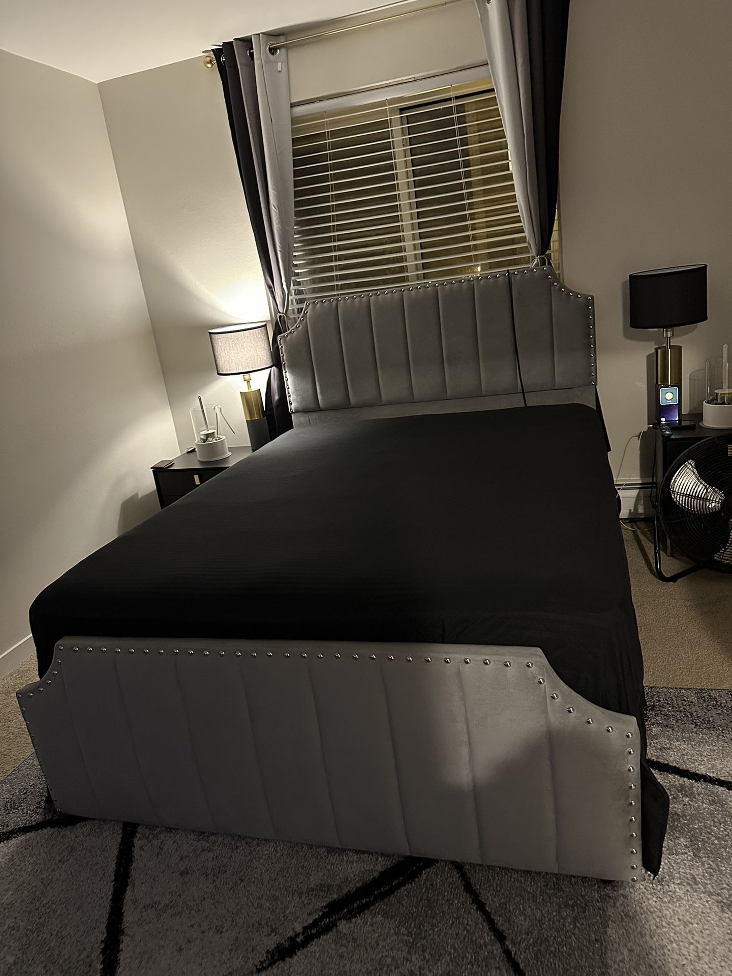 Modern Upholstered Bed Frame