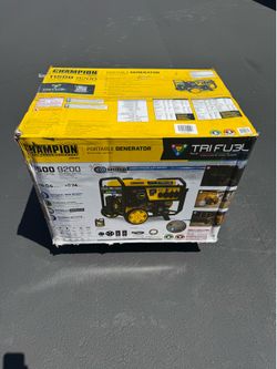 Champion Power Equipment 11,500/9200-Watt Electric Start Tri Fuel Portable Generator or Home Backup and Storm Prep
