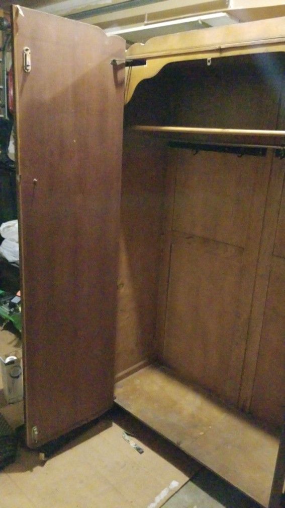 Antique Coat Closet, Wardrobe