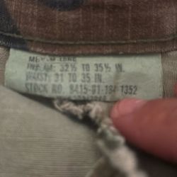 Camo Cargo Jeans 31 By 35.