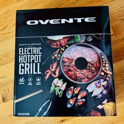 ELECTRIC HOTPOT GRILL - Brand New Unopened Box 
