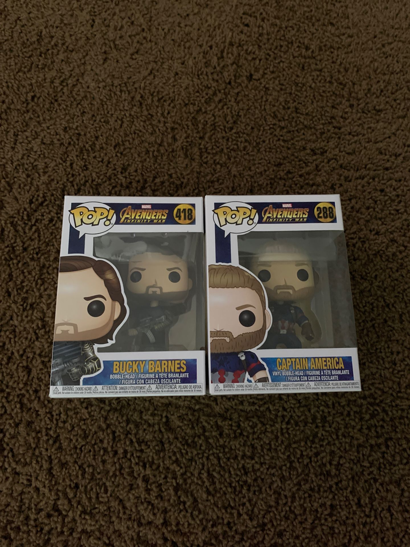 Avengers Infinity War, Captain America & Bucky