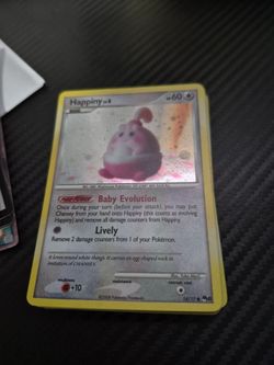 18 Pokemon Happiny holo cards