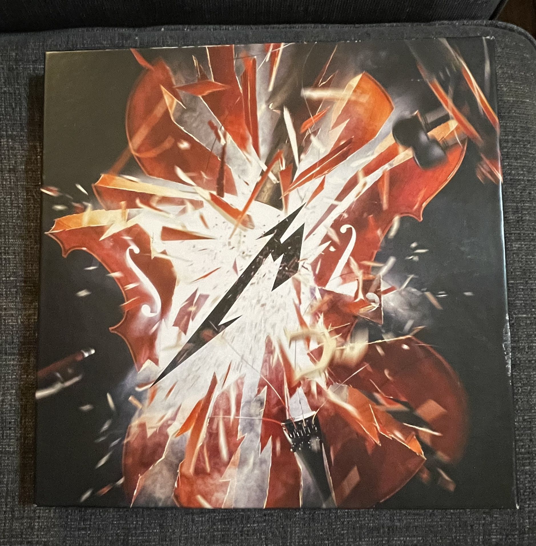 S&M2 Metallica & San Francisco Symphony Limited Edition 4 LP Vinyl Box Set. W/ 2CD, Blue-Ray Photo Booklet, Guitar Picks, Poster, Download. Open Box