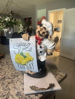 Cocinero decorativo
