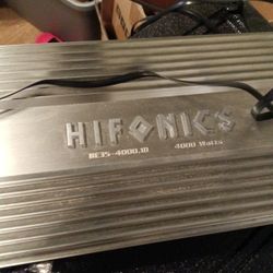 Speakers And Amplifier 