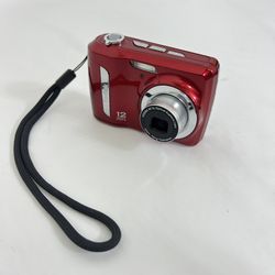 Kodak Digital Camera EasyShare C143 12.0MP Red Tested Works