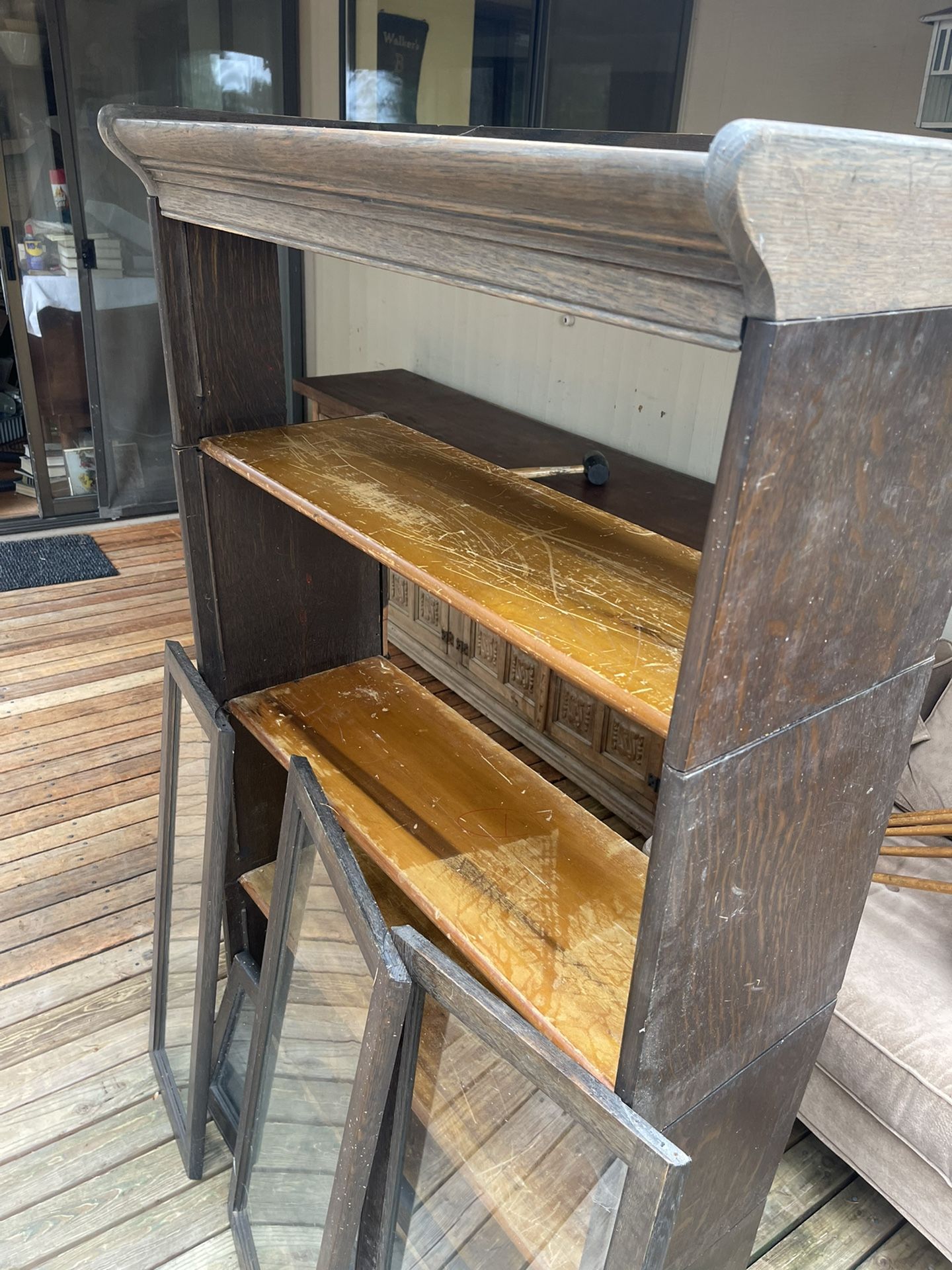 Antique barrister bookcase