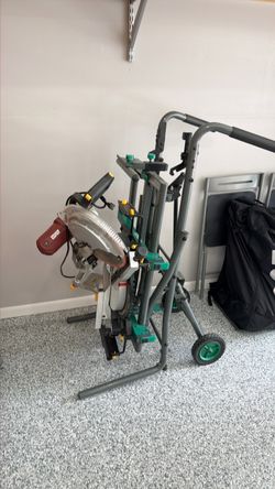 12” Miter saw with stand